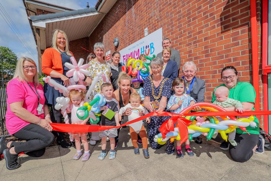 Family Hub opening in Washington