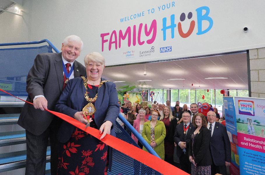 Coalfield Family Hub opening 