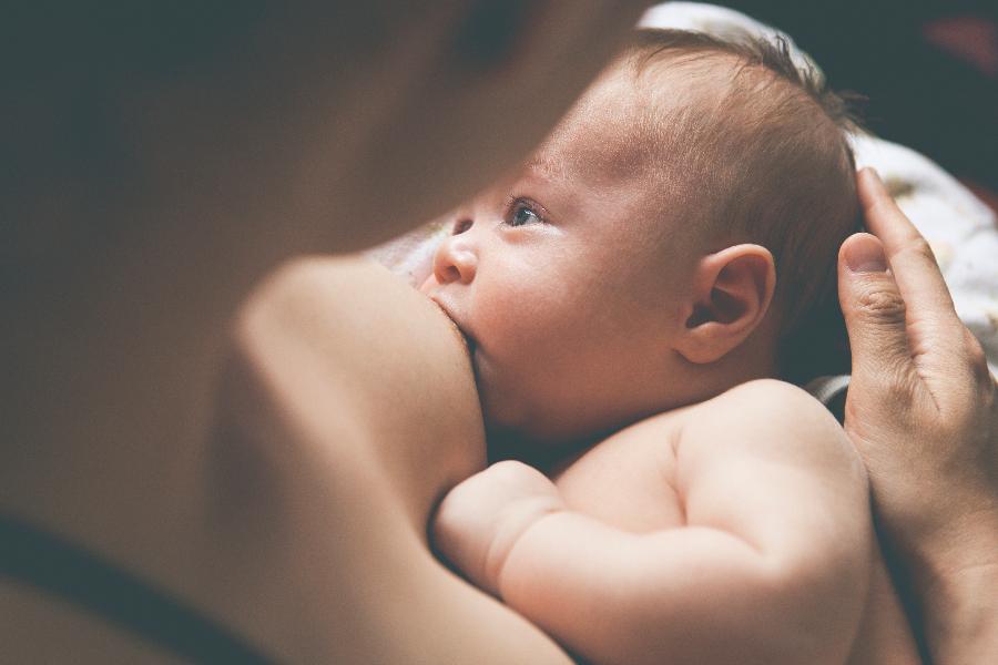 Breastfeeding baby