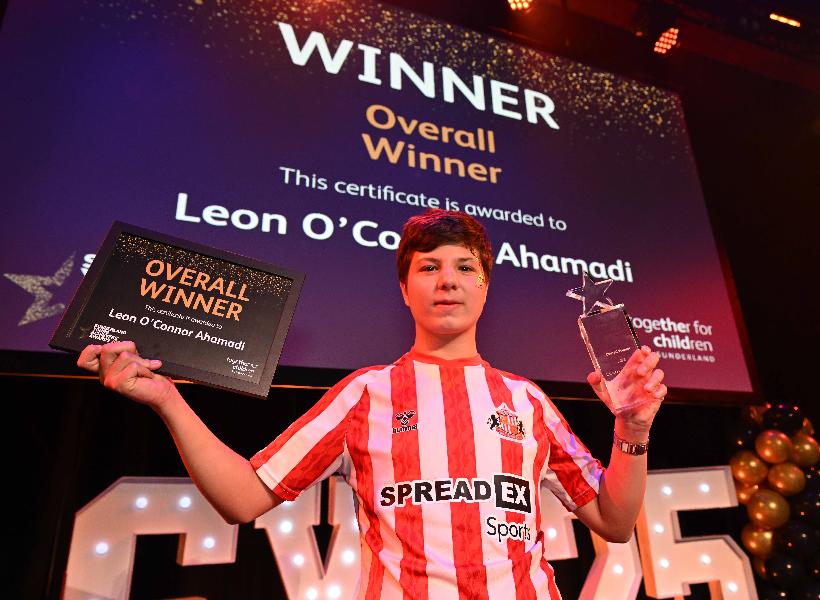 Overall winner Leon