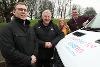 , Councillor Michael Butler; Colin Dagg, driver and director of Keep Active; Together for Children Transformation Project manager Sarah Erasmus and SEND Transport Lead Paul Tomlin.